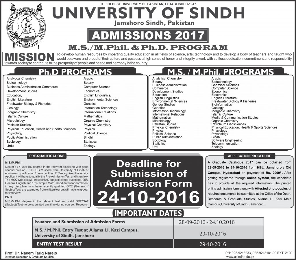 University of Sindh
